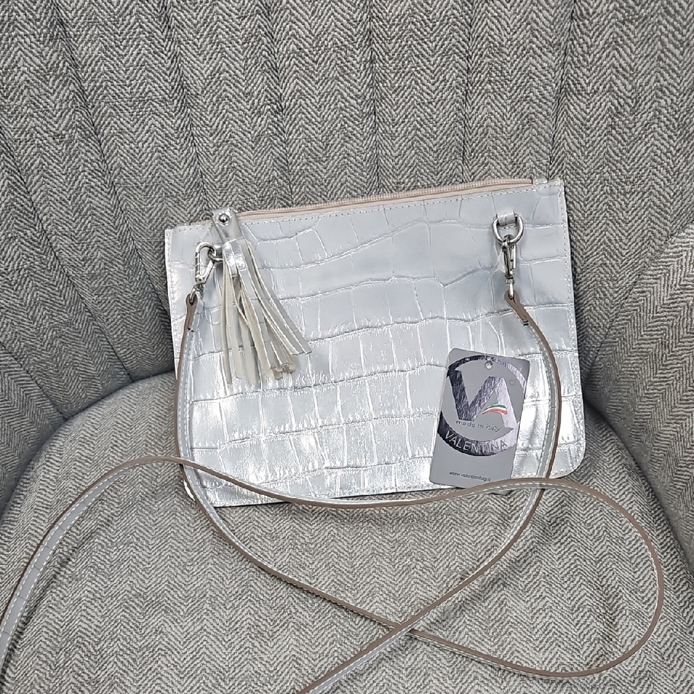 Valentina Silver Crossbody Bag- BUY IT NOW PRICE! $20